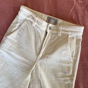 Womens Everlane Corduroy Straight Leg Crop